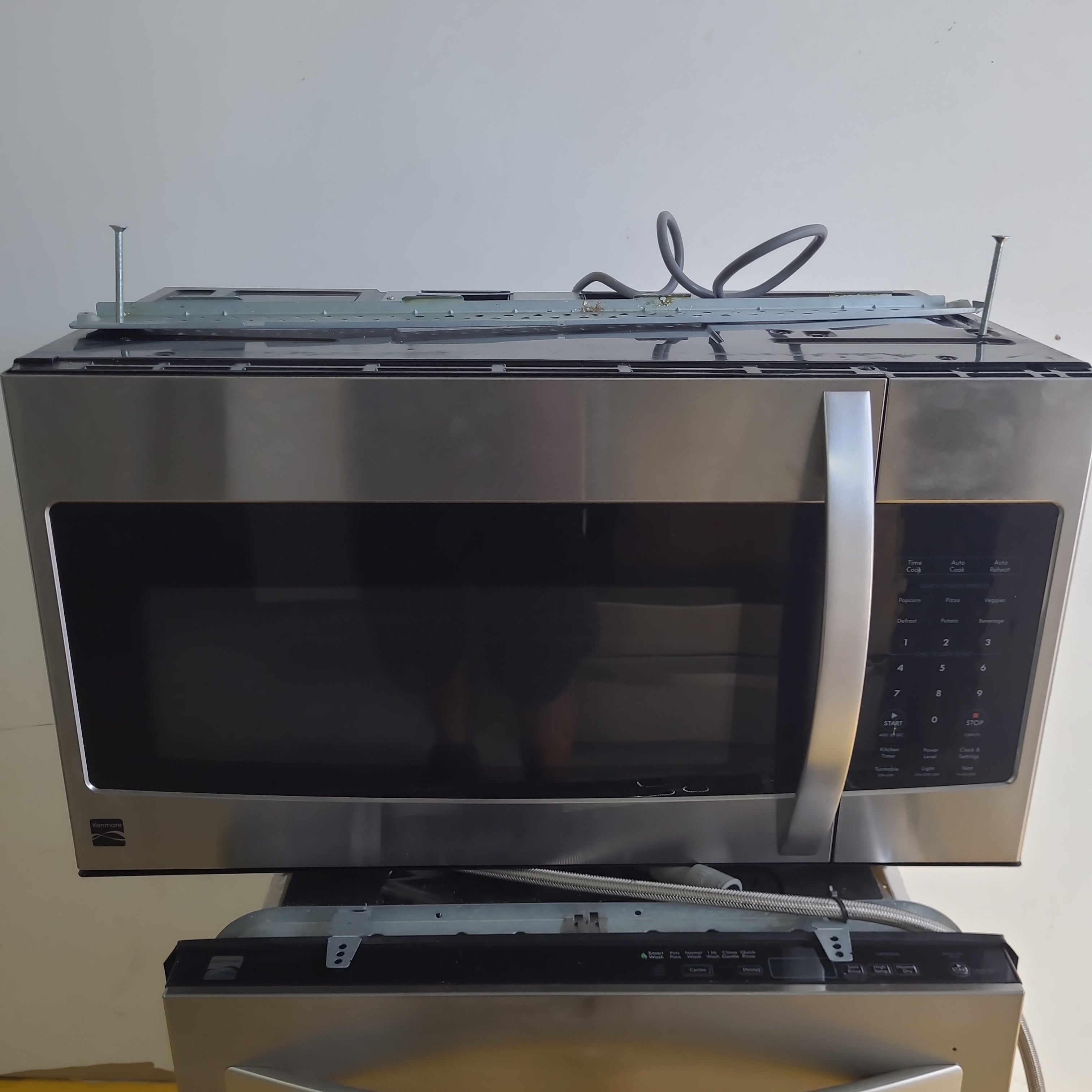Kenmore Stainless Steel Over-the-Range Microwave Kenmore Stainless Steel Over-the-Range Microwave